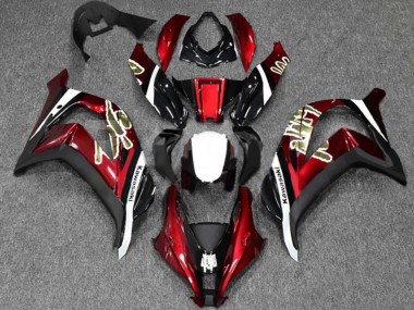 Buy 2016-2020 Kawasaki ZX10R Motorcycle Fairings - Red Glossy Black White Canada