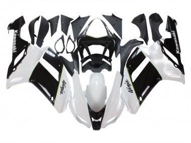 Buy 2007-2008 Kawasaki ZX6R Motorcycle Fairings - Black White Ninja Canada