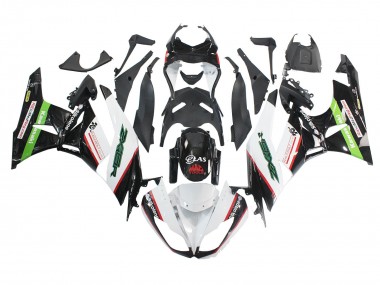 Buy 2009-2012 Kawasaki ZX6R Motorcycle Fairings - White Red Black Green Canada
