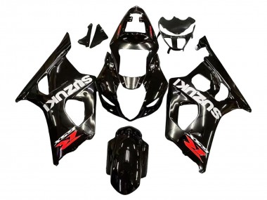 Buy 2003-2004 Suzuki GSXR 1000 Motorcycle Fairings - Glossy Black White Red Decals Canada