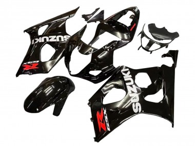Buy 2003-2004 Suzuki GSXR 1000 Motorcycle Fairings - Glossy Black White Red Decals Canada