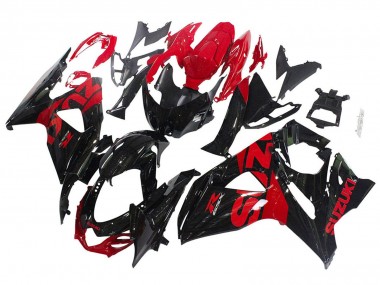 Buy 2009-2016 Suzuki GSXR 1000 Motorcycle Fairing Kits - Glossy Black Red Canada