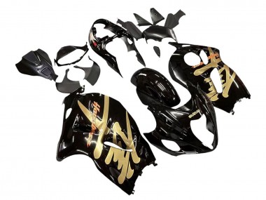 Buy 1996-2007 Suzuki GSXR 1300 Hayabusa Motorcycle Fairings - Glossy Black Gold Hayabusa Canada