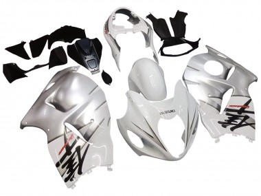 Buy 1996-2007 Suzuki GSXR 1300 Hayabusa Motorcycle Fairings - White Silver Hayabusa Canada