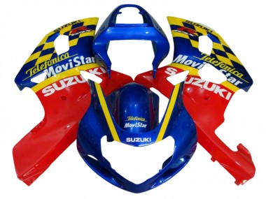 Buy 2001-2003 Suzuki GSXR 600 / GSXR 750 Motorcycle Fairings - Blue Red Yellow Canada