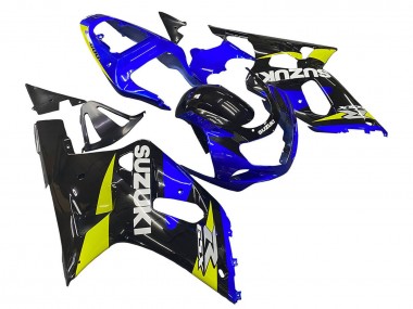 Buy 2001-2003 Suzuki GSXR 600 / GSXR 750 Motorcycle Fairings - Blue Yellow Glossy Black Canada
