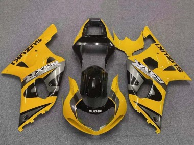 Buy 2001-2003 Suzuki GSXR 600 / GSXR 750 Motorcycle Fairing - Yellow Grey Glossy Black Canada