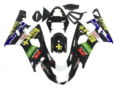 Buy 2001-2003 Suzuki GSXR 600 / GSXR 750 Motorcycle Fairings - Glossy Black Green White Yellow Rizla Canada