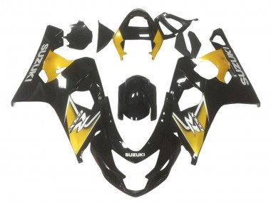 Buy 2001-2003 Suzuki GSXR 600 / GSXR 750 Motorcycle Fairings - Yellow Glossy Black Canada