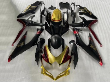 Buy 2006-2007 Suzuki GSXR 600 / GSXR 750 Motorcycle Fairings - Gold Matte Black Red Canada