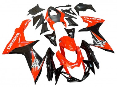 Buy 2011-2024 Suzuki GSXR 600 / GSXR 750 Motorcycle Fairings Kits - Red Glossy Black Canada