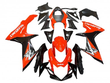 Buy 2011-2024 Suzuki GSXR 600 / GSXR 750 Motorcycle Fairings Kits - Red Glossy Black Canada