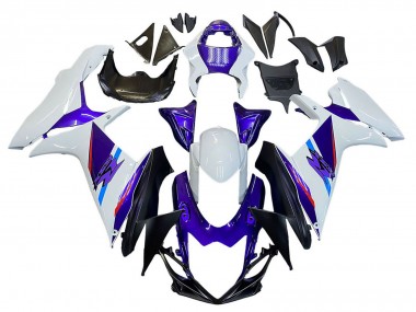 Buy 2011-2024 Suzuki GSXR 600 / GSXR 750 Motorcycle Fairings - Blue Purple White Canada