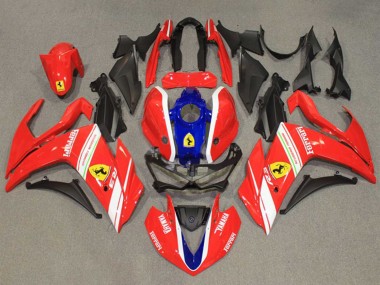 Buy 2015-2018 Yamaha YZF R3/R25 Motorcycle Fairings - Red White Blue Canada