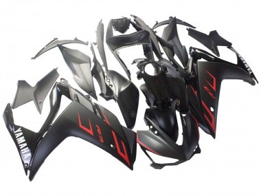 Buy 2015-2018 Yamaha YZF R3/R25 Motorcycle Fairings - Glossy Black Matte Black Red Canada