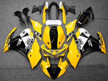 Buy 2015-2018 Yamaha YZF R3/R25 Motorcycle Fairings - Yellow White Black Canada