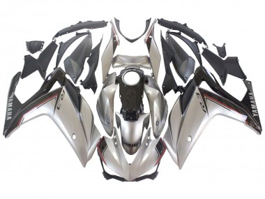 Buy 2015-2018 Yamaha YZF R3/R25 Motorcycle Fairings - Silver Black Canada