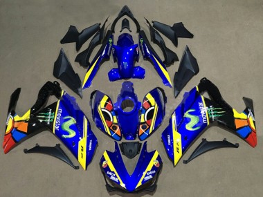 Buy 2015-2018 Yamaha YZF R3/R25 Motorcycle Fairings - Blue Yellow Red Black Green Monster Canada