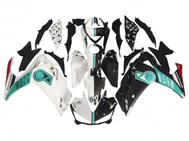 Buy 2015-2018 Yamaha YZF R3/R25 Motorcycle Fairings - White Green Glossy Black Canada