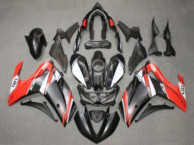 Buy 2015-2018 Yamaha YZF R3/R25 Motorcycle Fairings - White Red Matte Black 46 Canada