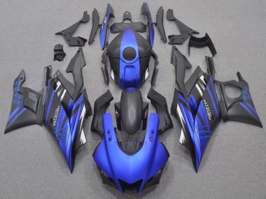 Buy 2019-2021 Yamaha YZF R3/R25 Motorcycle Fairings - Blue Matte Black Monster Canada