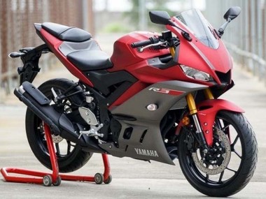 Buy 2019-2021 Yamaha YZF R3/R25 Motorcycle Fairings - Red Grey Canada