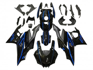 Buy 2019-2021 Yamaha YZF R3/R25 Motorcycle Fairings - Glossy Black Blue Matte Black Canada