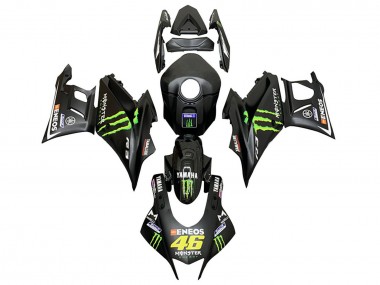Buy 2019-2021 Yamaha YZF R3/R25 Motorcycle Fairings - Black Green ENEOS Monster 46 Canada