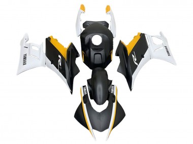 Buy 2019-2021 Yamaha YZF R3/R25 Motorcycle Fairings - White Yellow Matte Black Canada