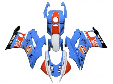 Buy 2019-2021 Yamaha YZF R3/R25 Motorcycle Fairings - Blue White Orange Black Gulf Canada