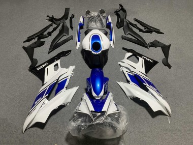 Buy 2019-2021 Yamaha YZF R3/R25 Motorcycle Fairings - White Blue Black Yamalube Canada