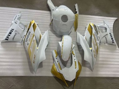 Buy 2019-2021 Yamaha YZF R3/R25 Motorcycle Fairings - White Gold Semakin Didepan Canada