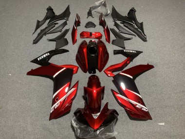 Buy 2019-2021 Yamaha YZF R3/R25 Motorcycle Fairings - Red White Glossy Black Canada