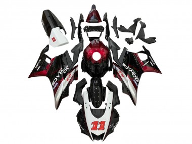 Buy 2019-2021 Yamaha YZF R3/R25 Motorcycle Fairings - White Red Black 11 Canada
