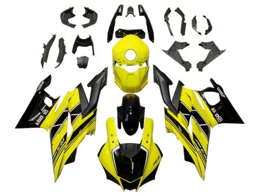 Buy 2019-2021 Yamaha YZF R3/R25 Motorcycle Fairings - Yellow Black Carbon Fiber Canada