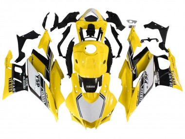 Buy 2019-2021 Yamaha YZF R3/R25 Motorcycle Fairings - Yellow White Black Stripe Canada