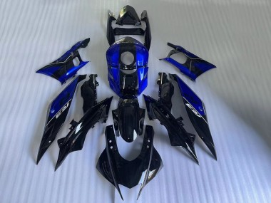 Buy 2022-2024 Yamaha YZF R3/R25 Motorcycle Fairings - Blue Glossy Black Canada