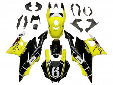 Buy 2022-2024 Yamaha YZF R3/R25 Motorcycle Fairings - Yellow White Black Lenovo 6 Canada