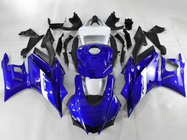 Buy 2022-2024 Yamaha YZF R3/R25 Motorcycle Fairings - Blue White Matte Black Canada
