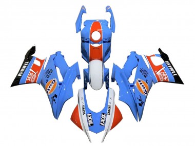 Buy 2022-2024 Yamaha YZF R3/R25 Motorcycle Fairings - Blue Orange White Gulf Canada