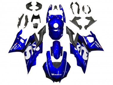 Buy 2022-2024 Yamaha YZF R3/R25 Motorcycle Fairings - Blue White Black MoviStar ENEOS Canada
