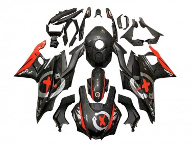 Buy 2022-2024 Yamaha YZF R3/R25 Motorcycle Fairings - Black Carbon Fiber Style Red Silver Canada