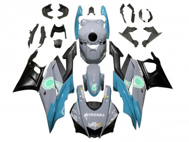 Buy 2022-2024 Yamaha YZF R3/R25 Motorcycle Fairings - Nardo Grey Blue Green Black Petronas Canada