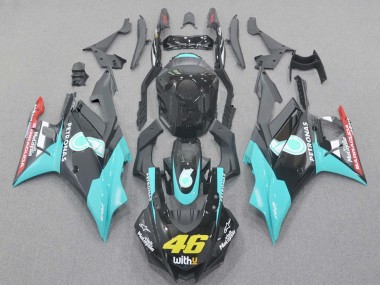 Buy 2022-2024 Yamaha YZF R3/R25 Motorcycle Fairings - Light Blue Red Black Petronas 46 Canada