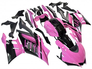Buy 2022-2024 Yamaha YZF R3/R25 Motorcycle Fairings - Pink Glossy Black Monster Canada