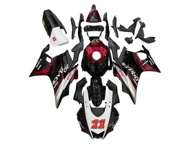 Buy 2022-2024 Yamaha YZF R3/R25 Motorcycle Fairings - Red Silver Black 11 Canada