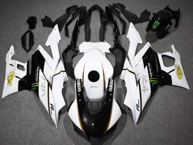 Buy 2022-2024 Yamaha YZF R3/R25 Motorcycle Fairings - White Black Green Monster Canada