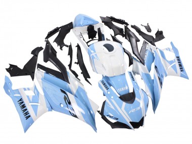 Buy 2022-2024 Yamaha YZF R3/R25 Motorcycle Fairings - White Light Blue Canada
