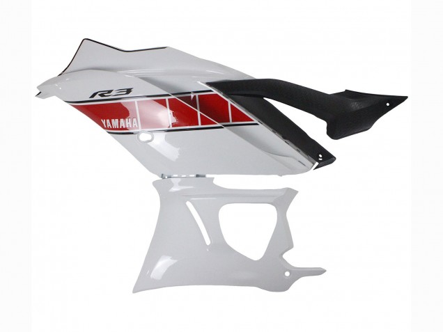 2022-2024 Yamaha YZF R3/R25 Motorcycle Fairings - White Red Yellow Black Canada