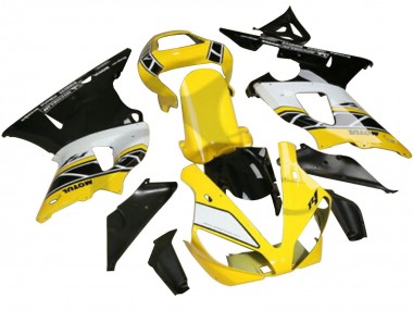 Buy 2022-2024 Yamaha YZF R3/R25 Motorcycle Fairings - Yellow White Black Motul Canada
